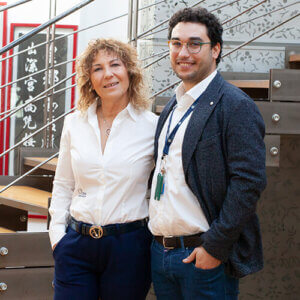 Stefania e Giorgio Triva, presidente e strategic project manager del Gruppo COPAN